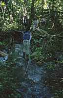 Rope descent - click for larger image in new window