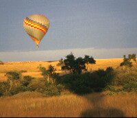 First balloon ahead of us