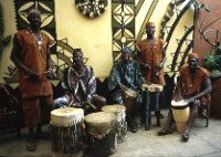 African musicians