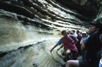 Strange rock formations